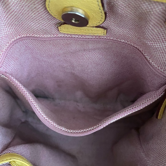 VINTAGE 1990’s DOONEY & BOURKE AUTHENTIC PEBBLE LEATHER HANDBAG TOTE | RARE FIND - Picture 6 of 14